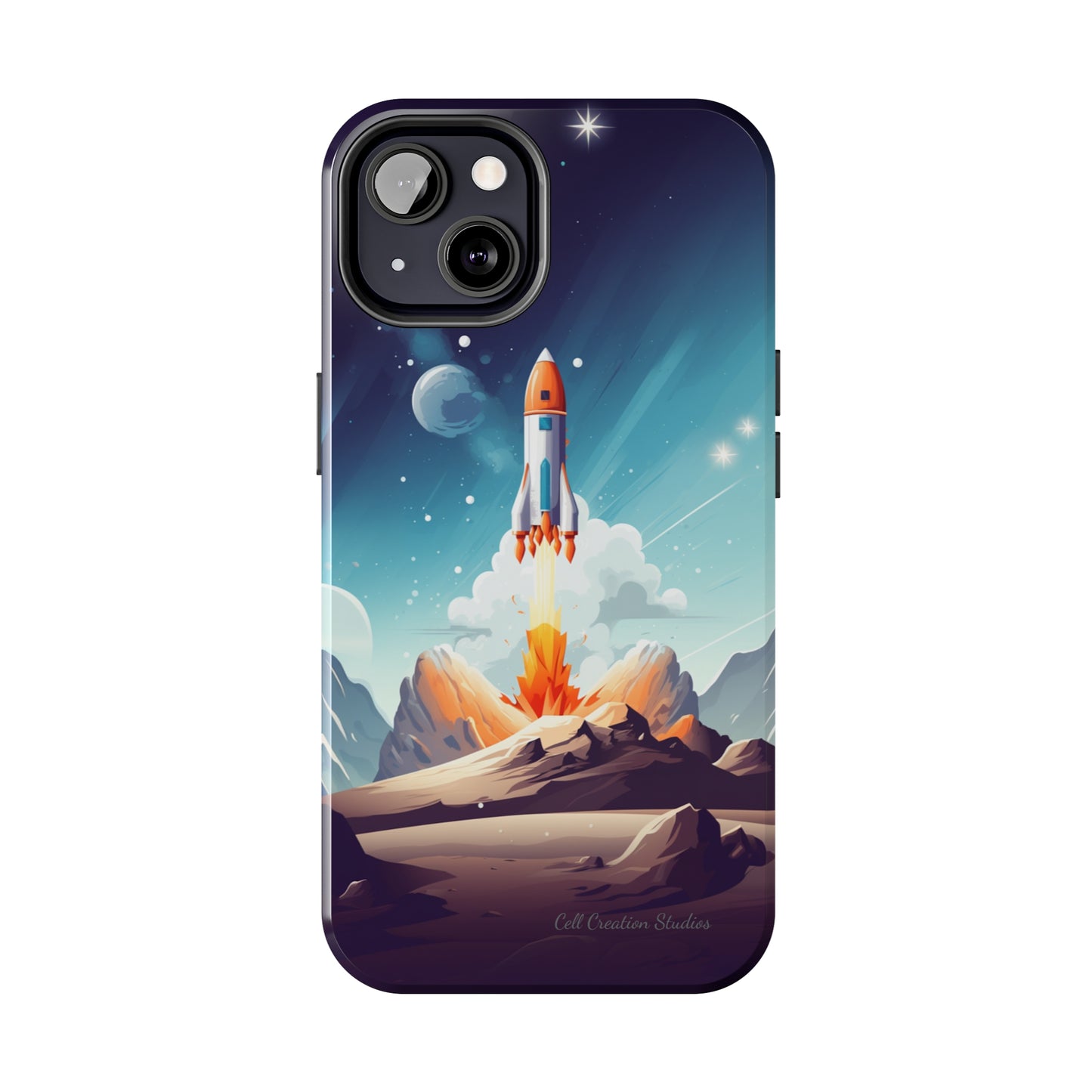 Introducing our "Galactic Odyssey" Cell Phone Case – Launch Your Device into Adventure -Tough Phone Cases