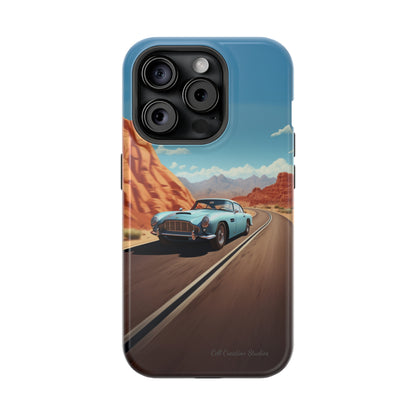 "Silver Racing Legend" -MagSafe Tough iPhone Cases