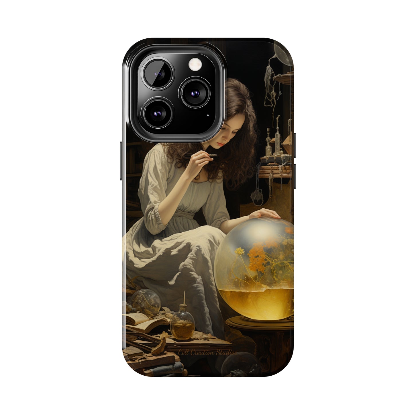 Introducing the "Mystic Botanist" Cell Phone Case – Discover the Secrets Within -Tough Phone Cases