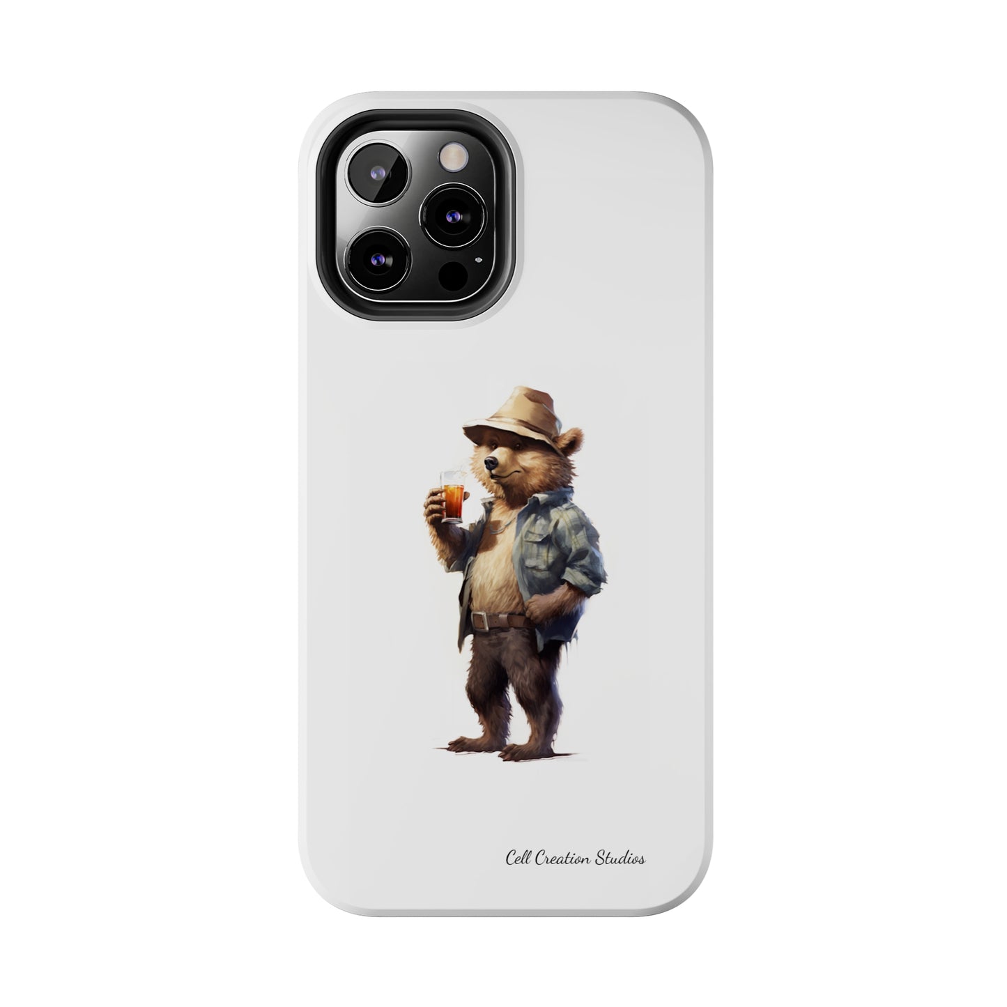 Introducing the "Bear Cheers" Cell Phone Case – The Fun Companion -Tough Phone Cases