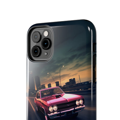 "Sunset City Cruise GTO Edition" -Tough iPhone Cases