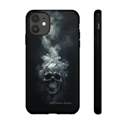 "Ethereal Skull Noir" -Tough iPhone Cases