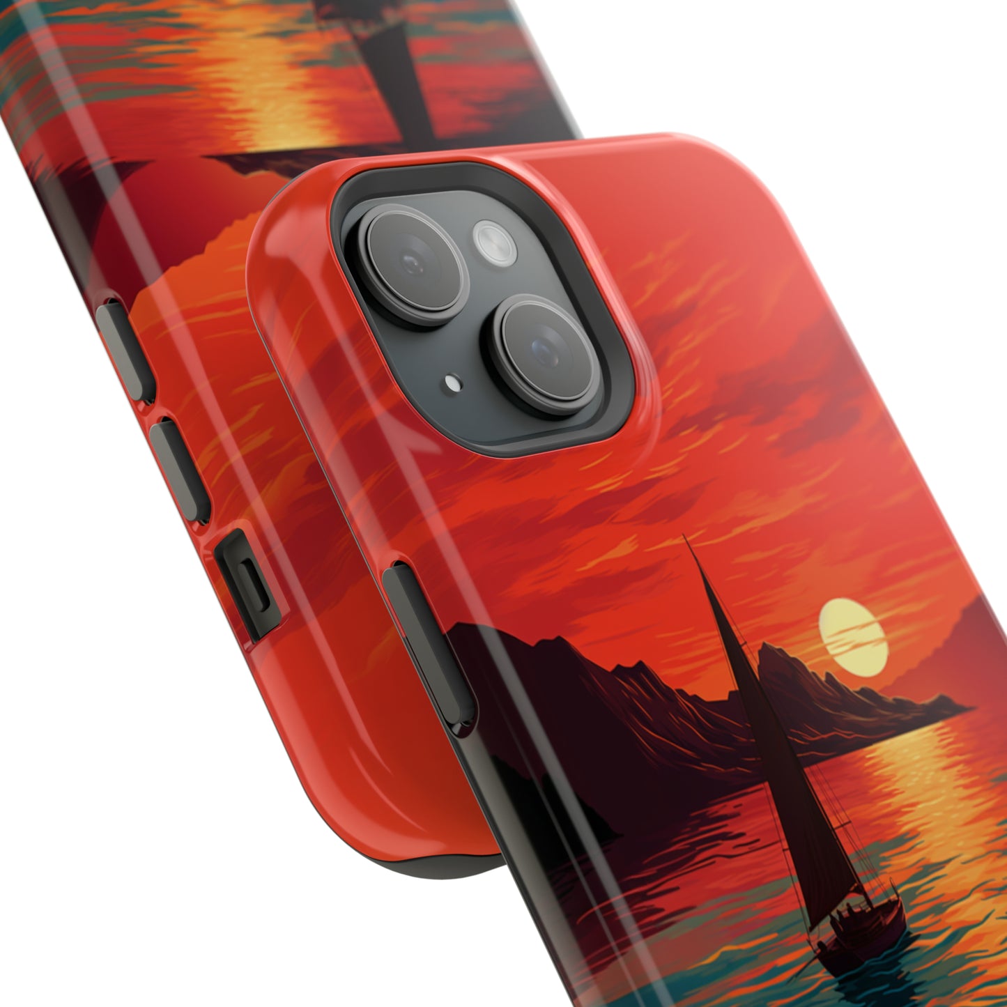 "Serenity at Sunset" -MagSafe Tough iPhone Cases