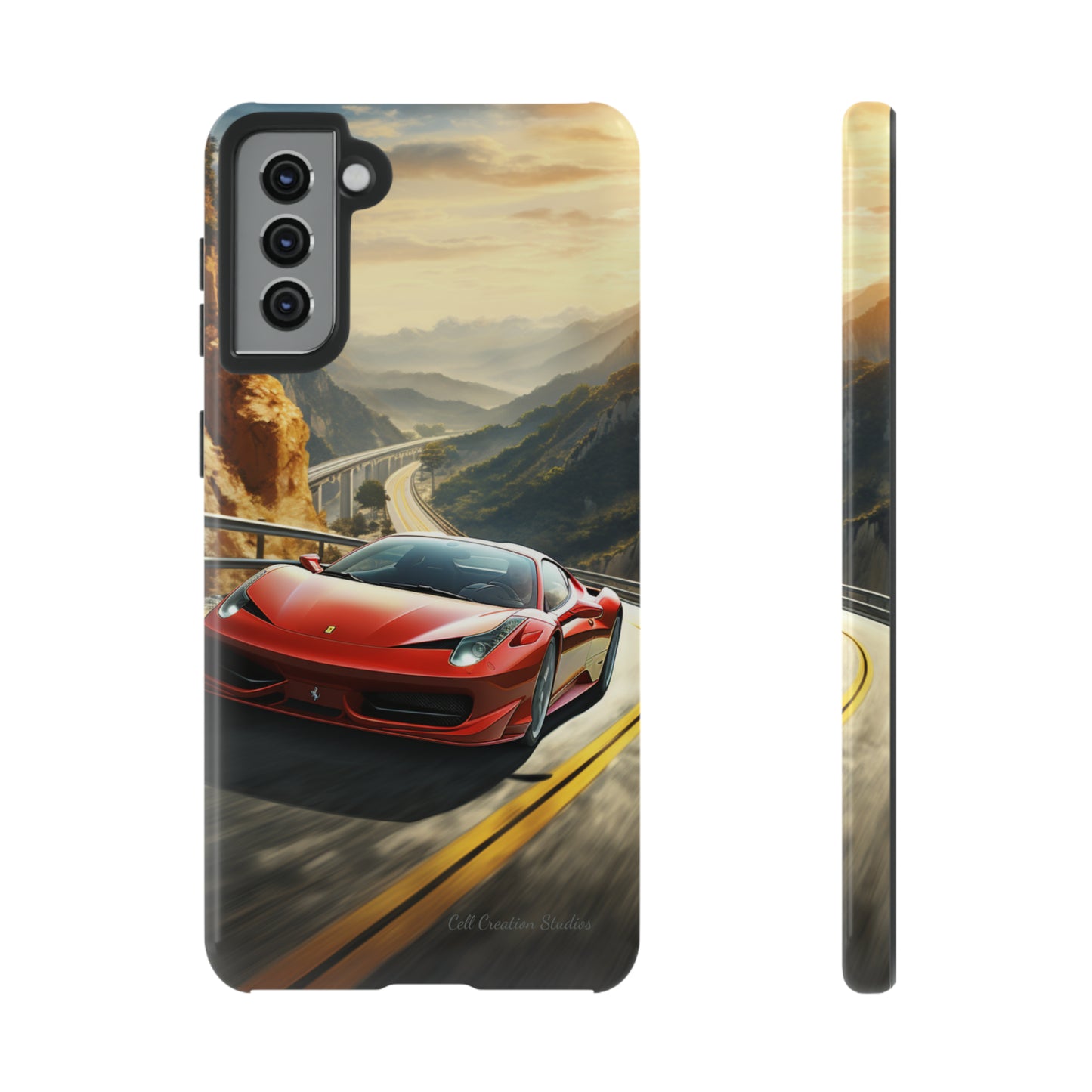 "Mountain Majesty Ferrari Edition" -Tough Samsung Phone Cases