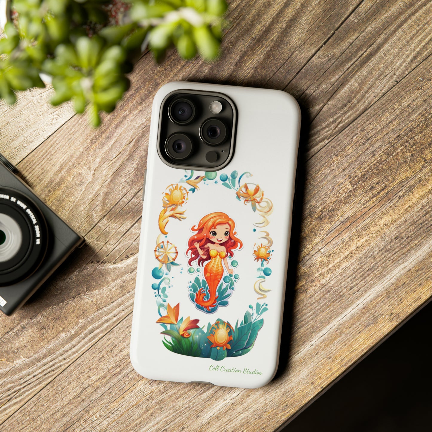 "Auburn Siren" -Tough iPhone Cases