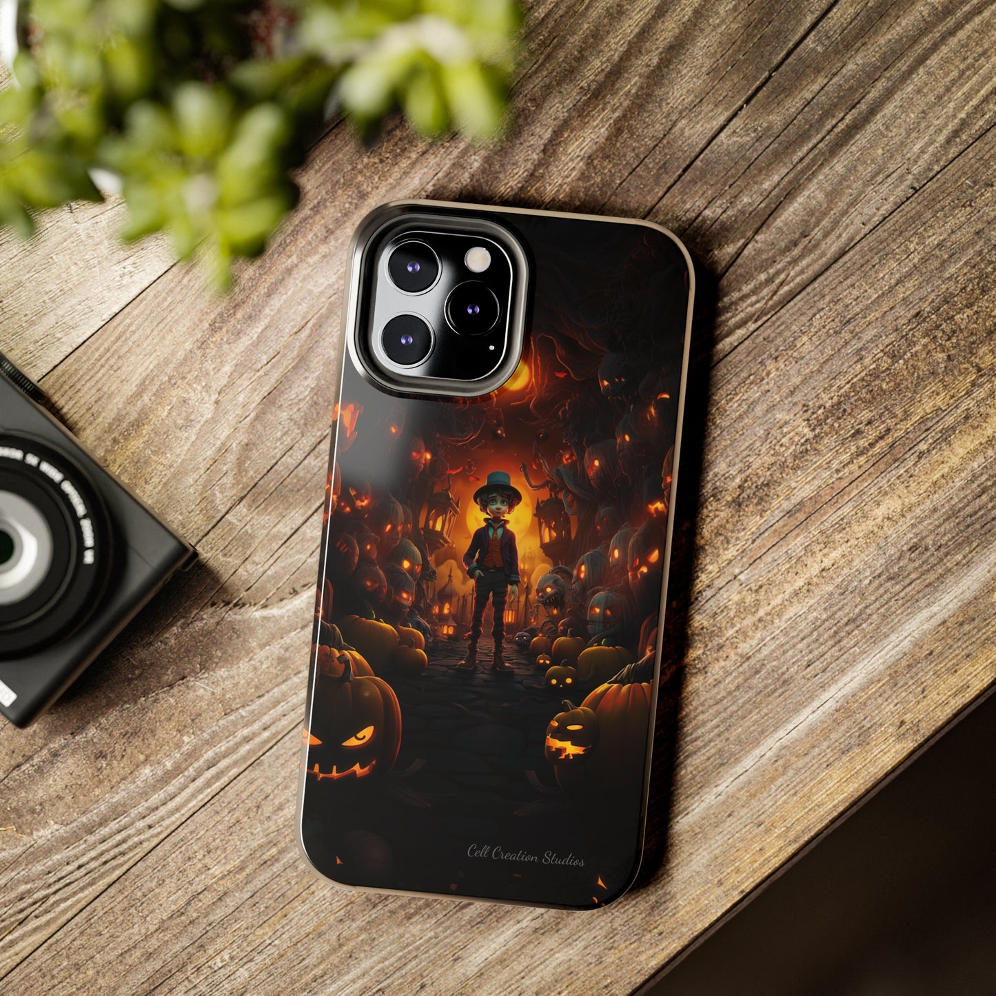 Introducing the "Pumpkin Patch Explorer" Cell Phone Case – Halloween Adventure -Tough Phone Cases