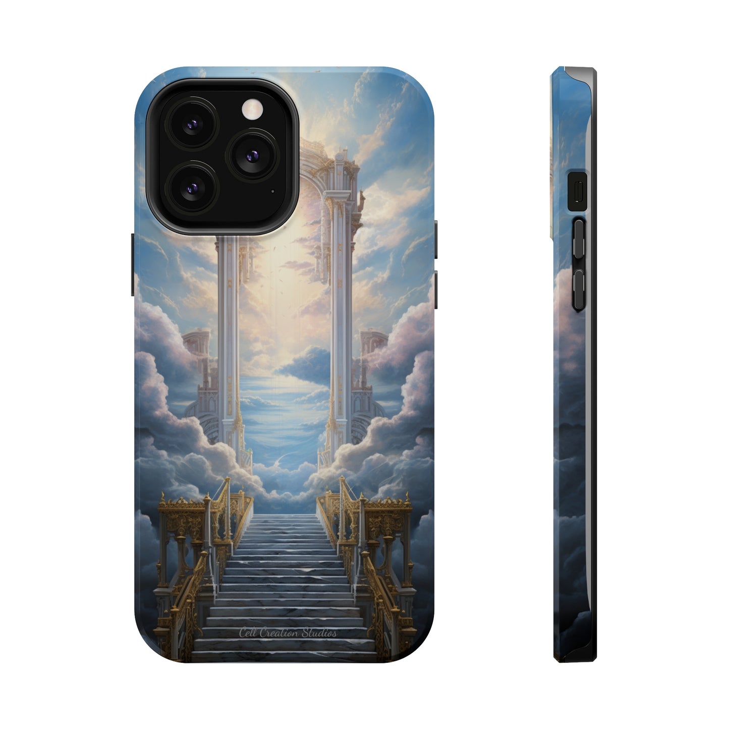 Introducing the "Celestial Gateway" Cell Phone Case – Elevate Your Device with Heavenly Splendor -MagSafe Tough Cases