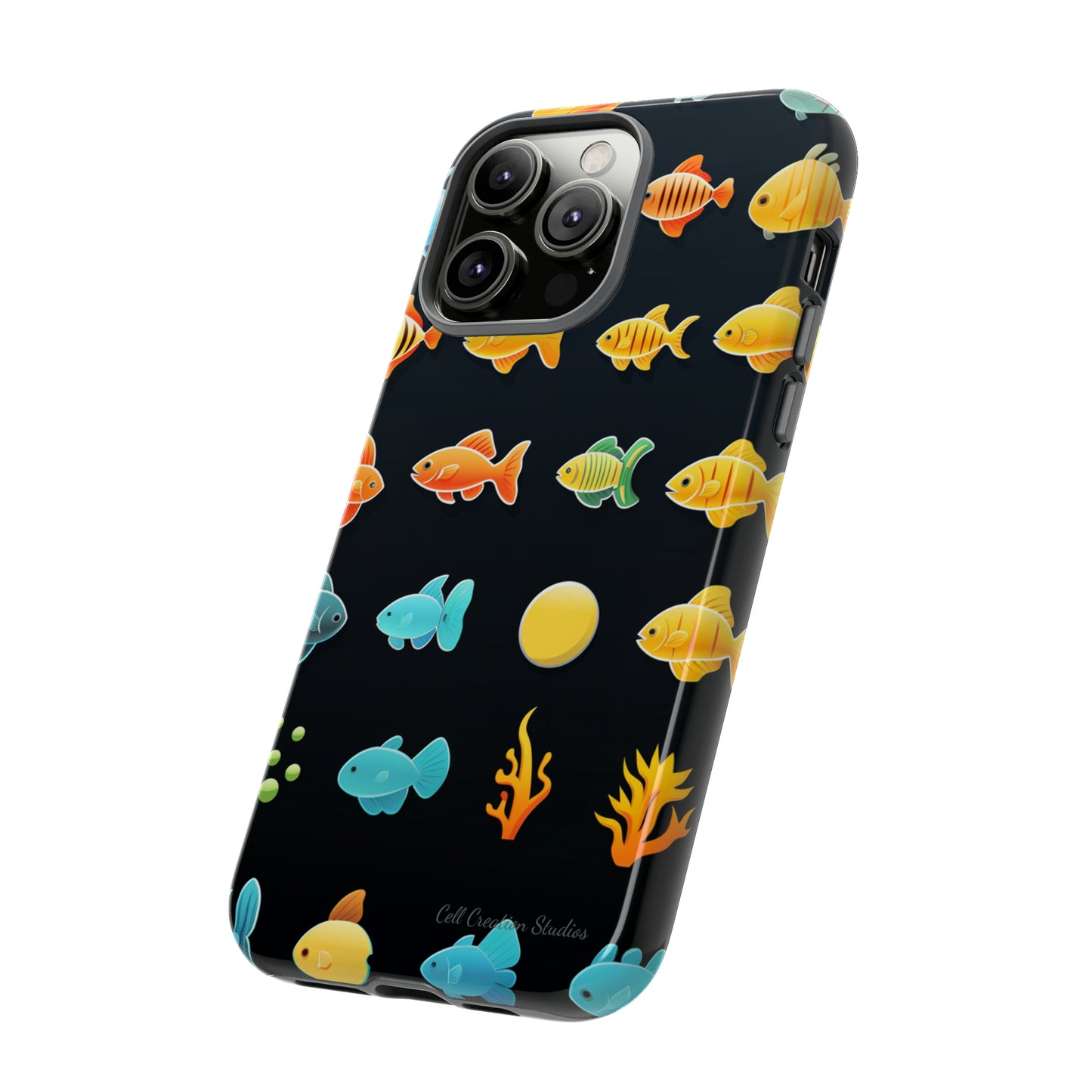 "AquaArt Fish" -Tough Phone Cases