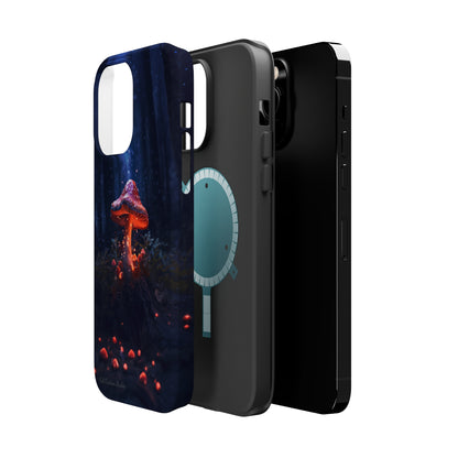 Introducing the "Enchanted Magic Mushroom" Cell Phone Case – Unveil the Mystical Realm -MagSafe Tough Cases