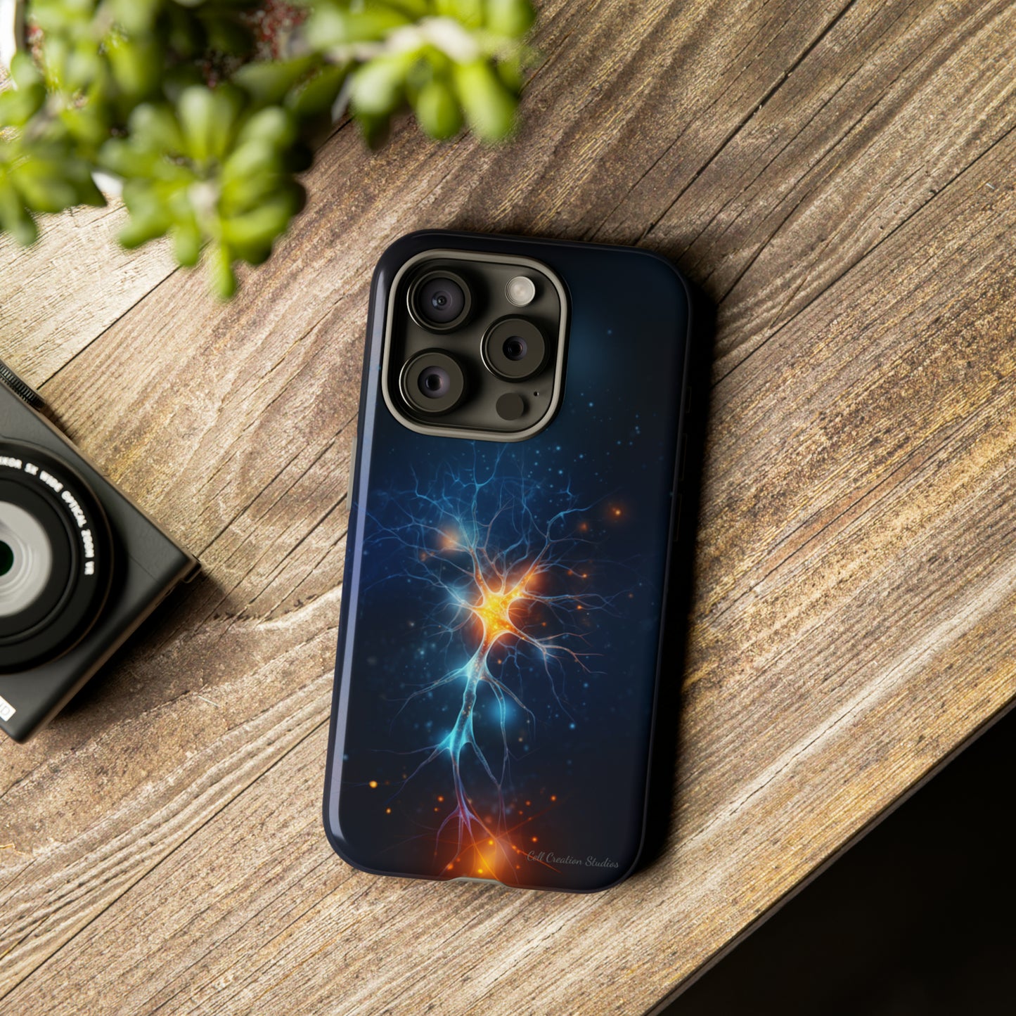 Introducing the "Luminous Neuron" Cell Phone Case – Illuminate Your Connection! -Tough Cases