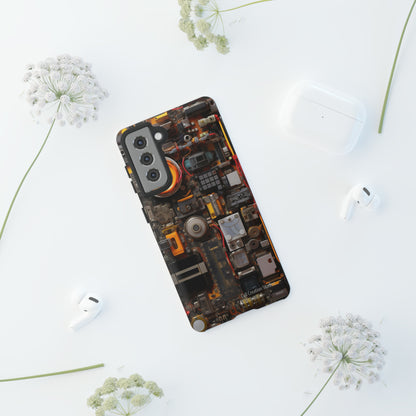 "TechInsight Guardian" -Tough Samsung Phone Cases