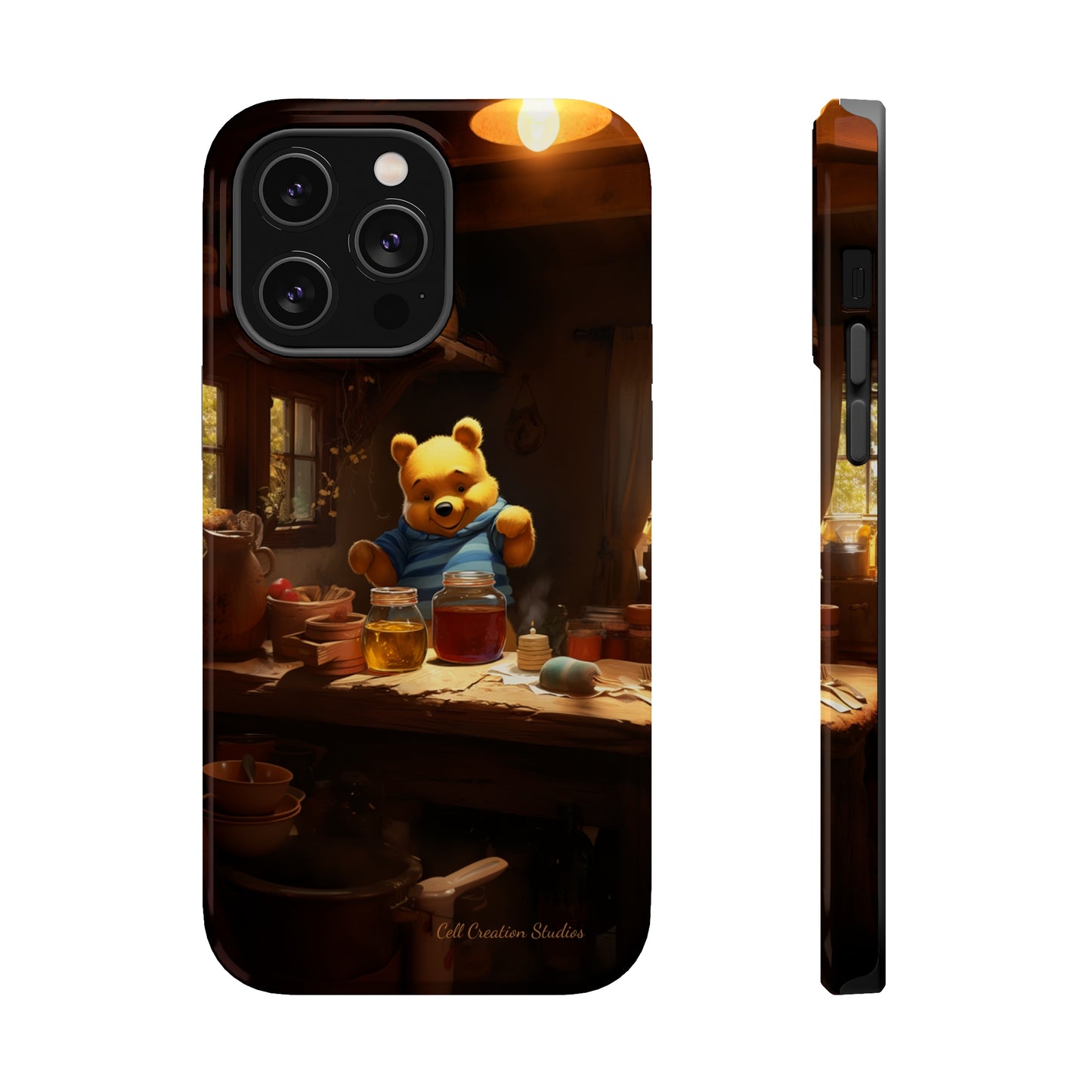 Introducing the "Winnie-The-Pooh's Honey Haven" Cell Phone Case – A Sweet Nostalgic Delight -MagSafe Tough Cases