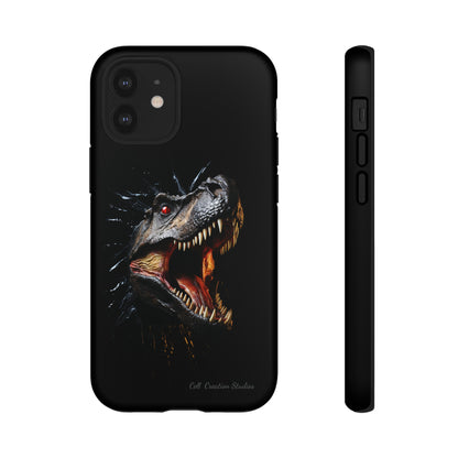 "Jurassic Impact" T-Rex Phone Case -Tough Cases