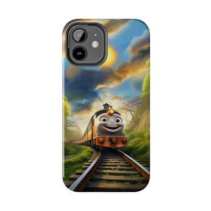 The "Smiling Express Train" Phone Case -Tough Phone Cases