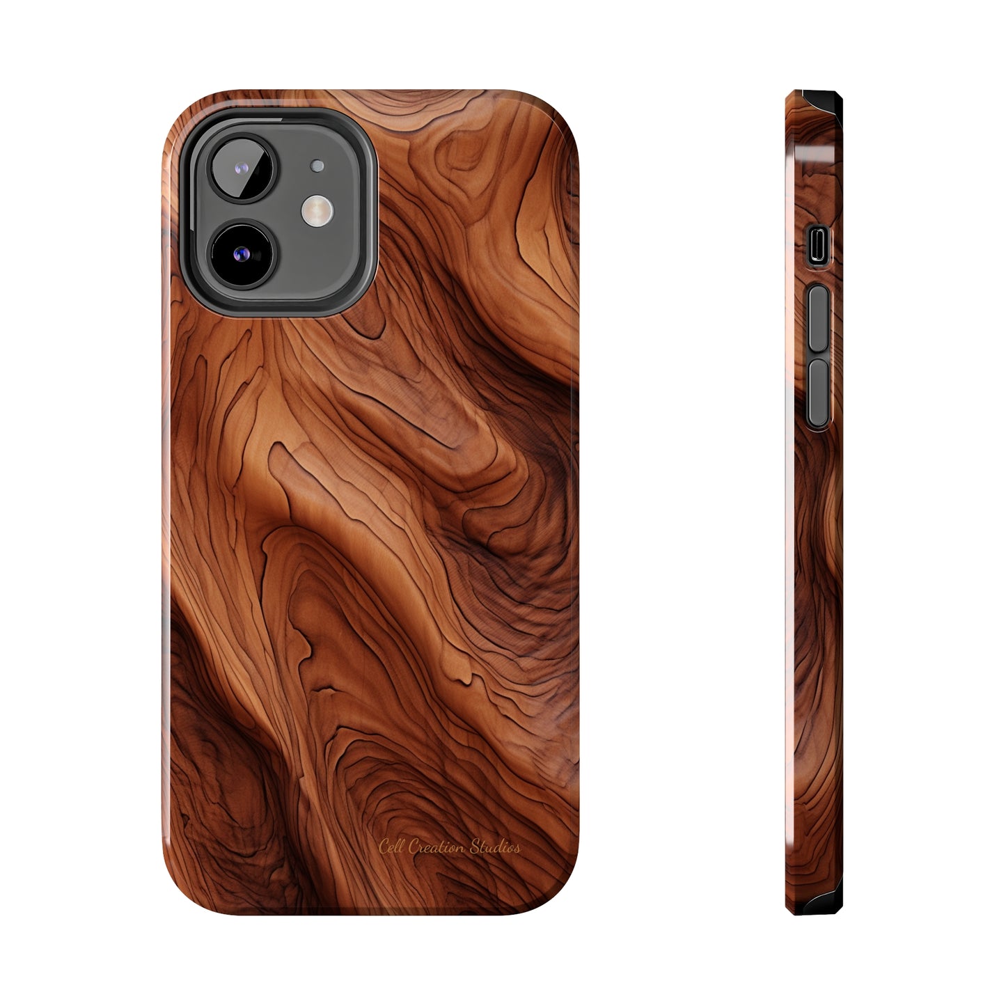 The "Eternal Woodgrain" Phone Case -Tough Phone Cases