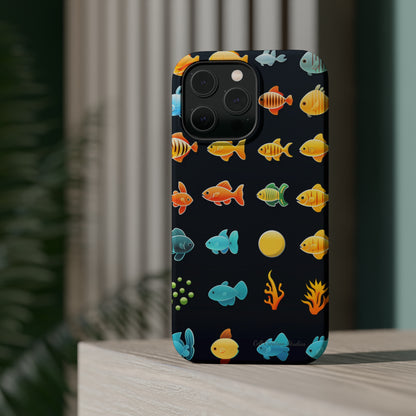 "AquaArt Fish" -MagSafe Tough Phone Cases