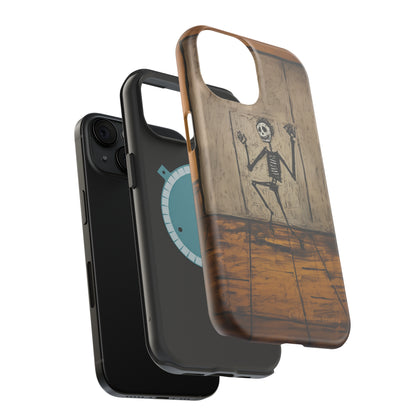 "Groovy Bones Skeleton" -MagSafe Tough iPhone Cases