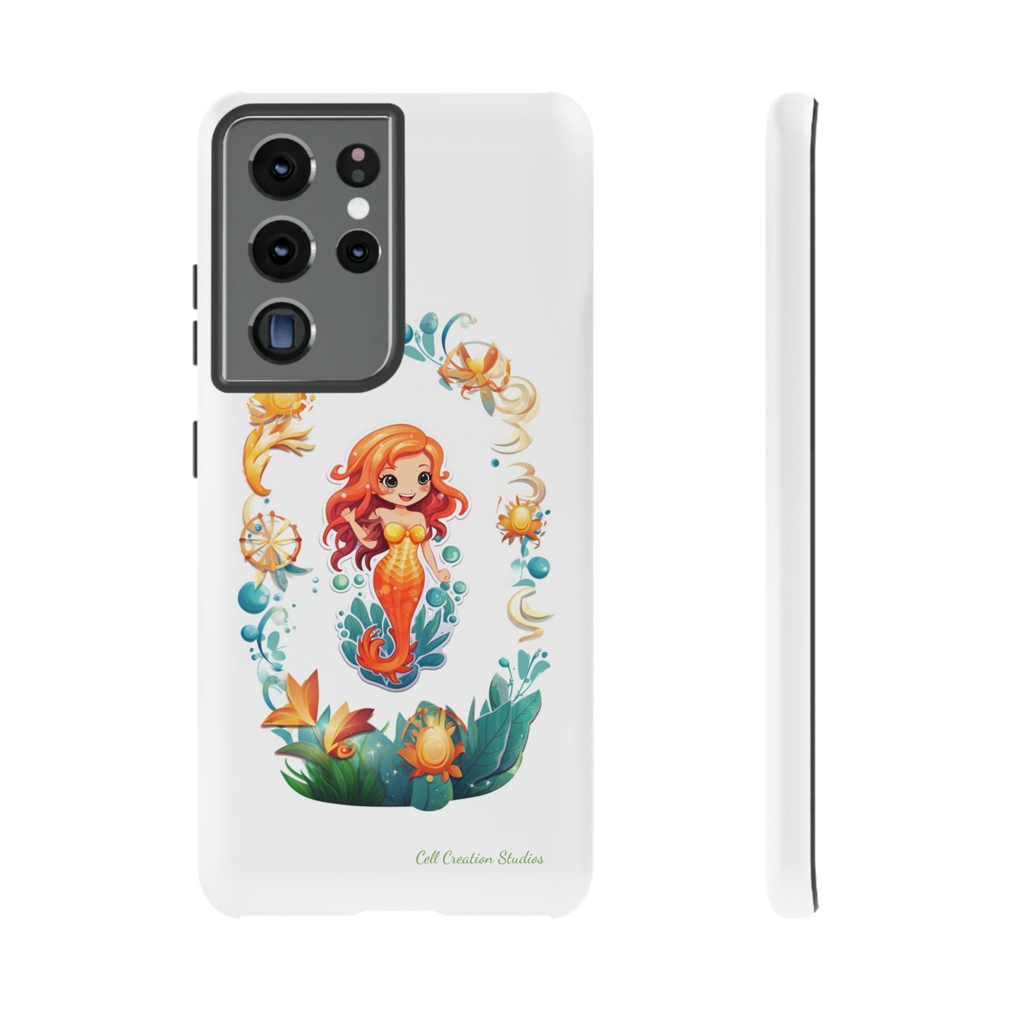 "Auburn Siren" -Tough Samsung Phone Cases