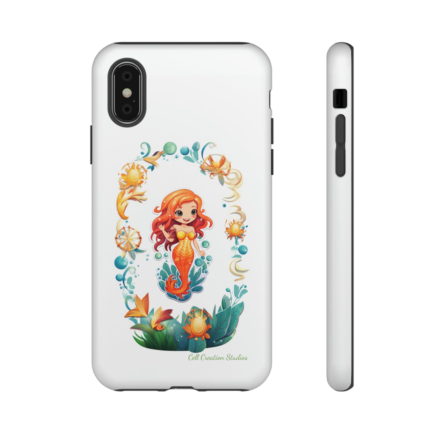 "Auburn Siren" -Tough iPhone Cases