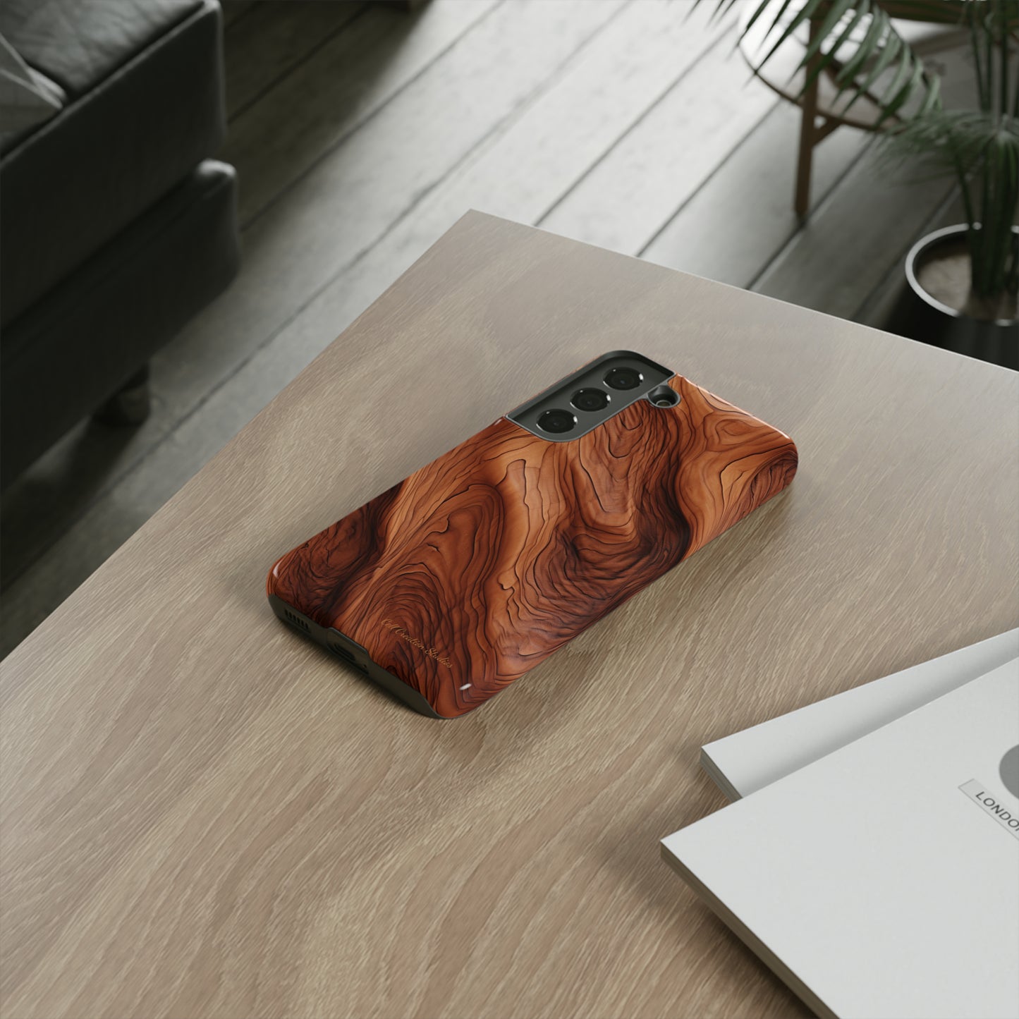 The "Eternal Woodgrain" Phone Case -Tough Cases