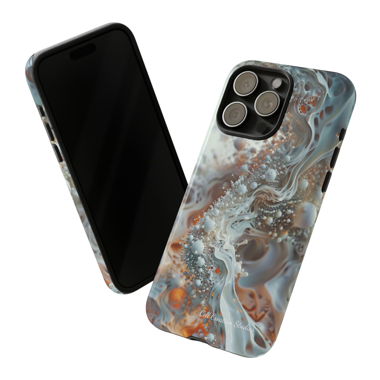 "3D Liquid Splash" -Tough iPhone Cases