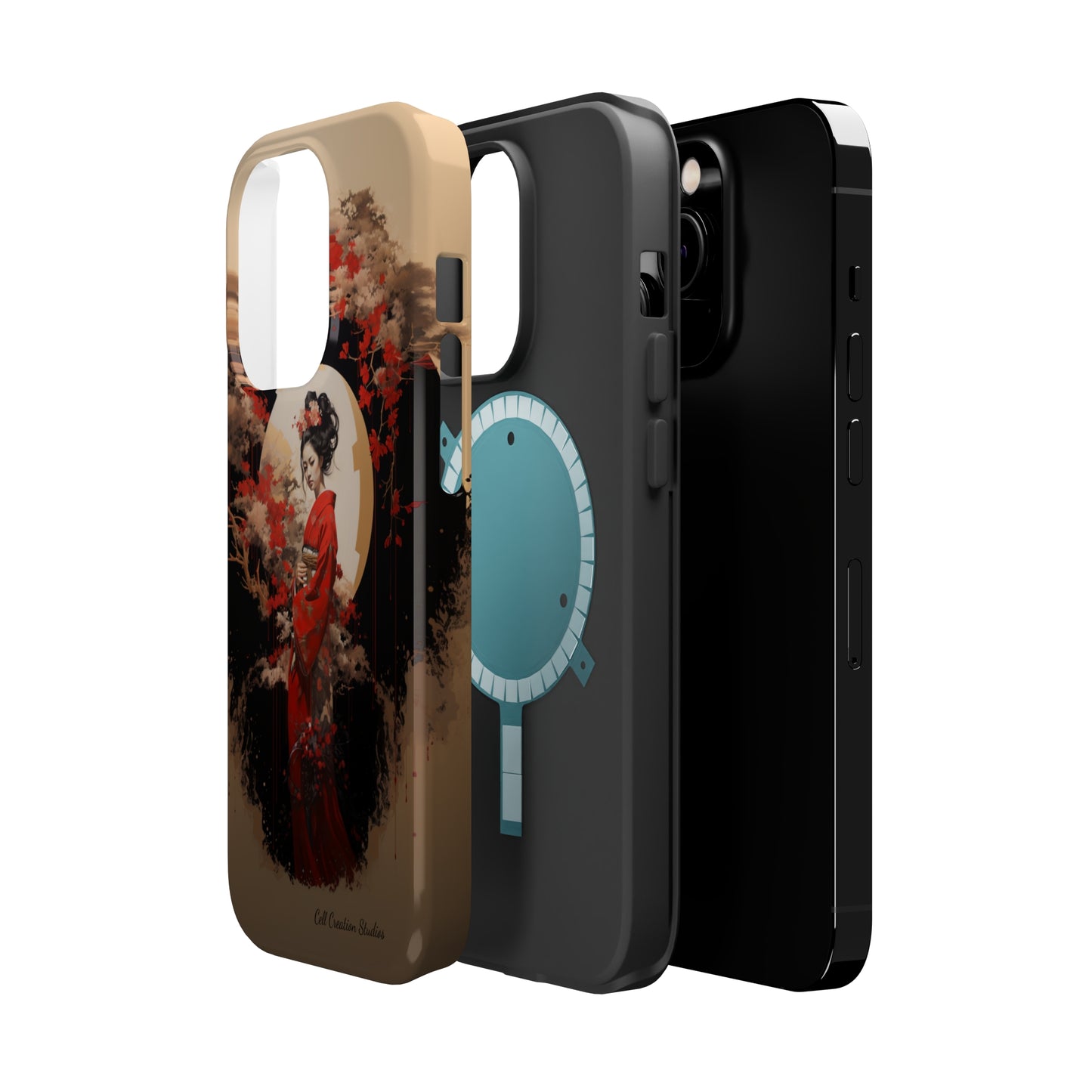 "Japanese Geisha Art" Phone Case -MagSafe Tough Cases