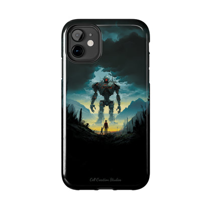 Introducing the "Rising Titan" Cell Phone Case – Witness the Astonishing Emergence of a Giant Robot! -Tough Phone Cases