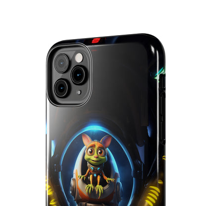 The "Galactic Explorer Alien Spaceship" Phone Case -Tough Phone Cases