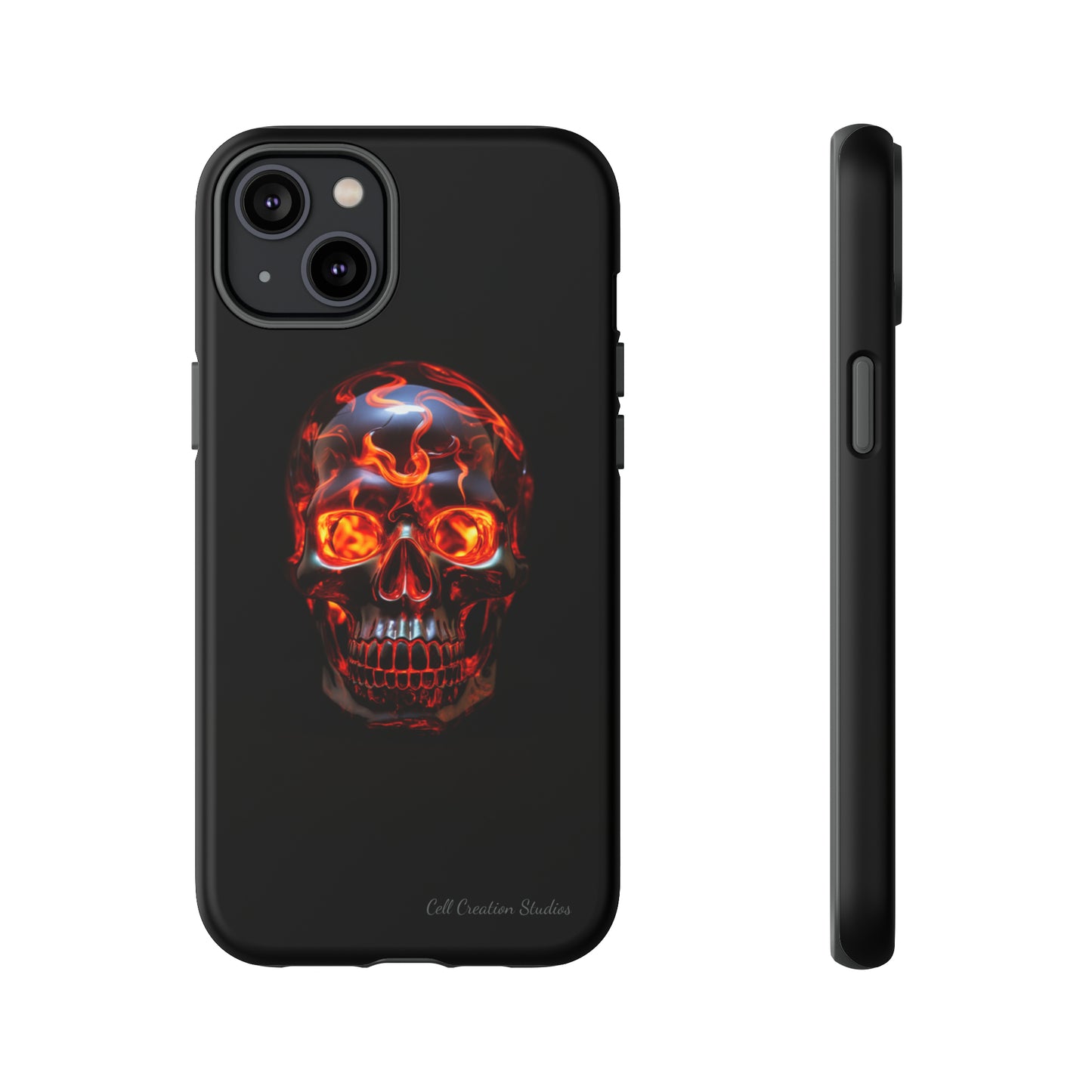 "Inferno Cranium" Phone Case -Tough Cases