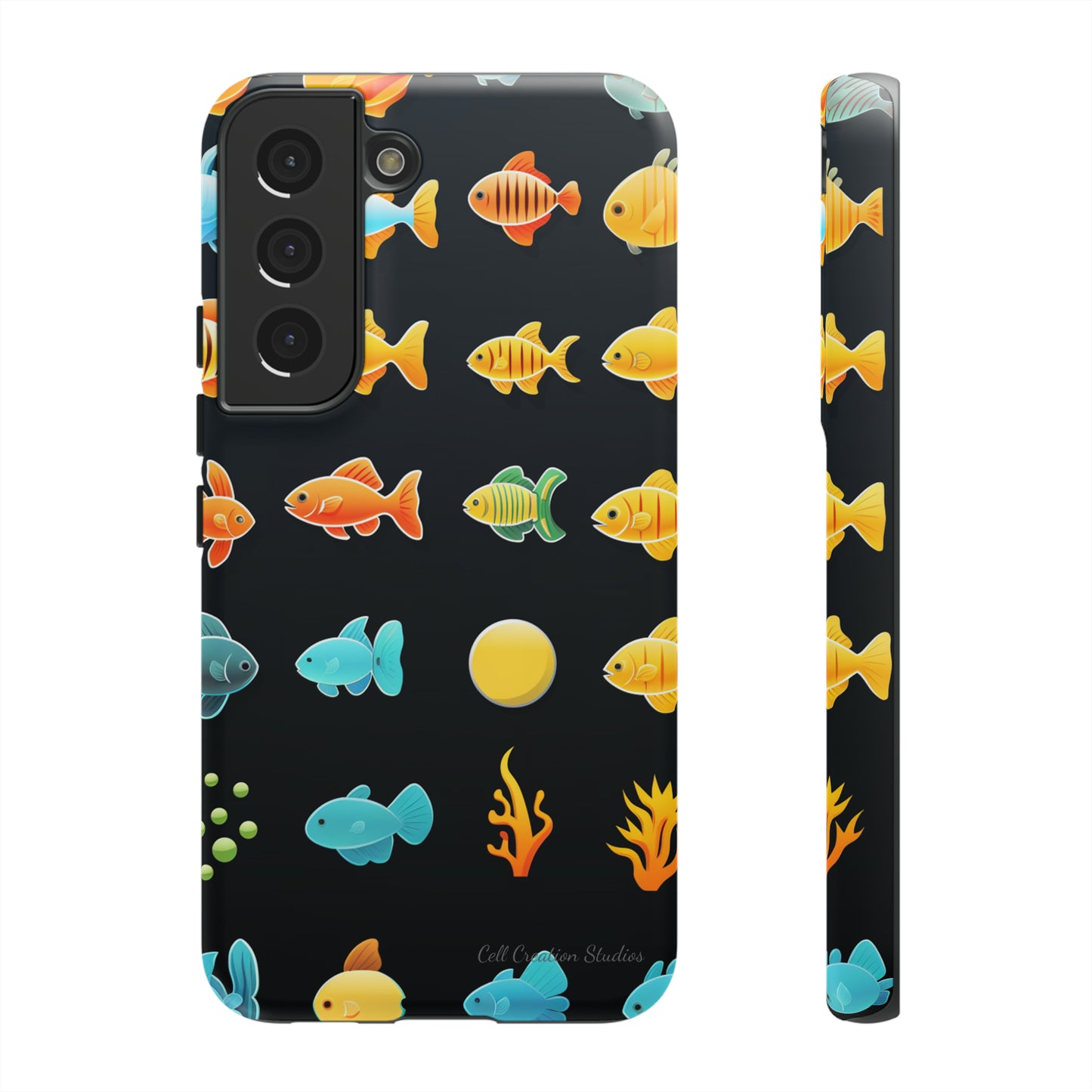 "AquaArt Fish" -Tough Phone Cases