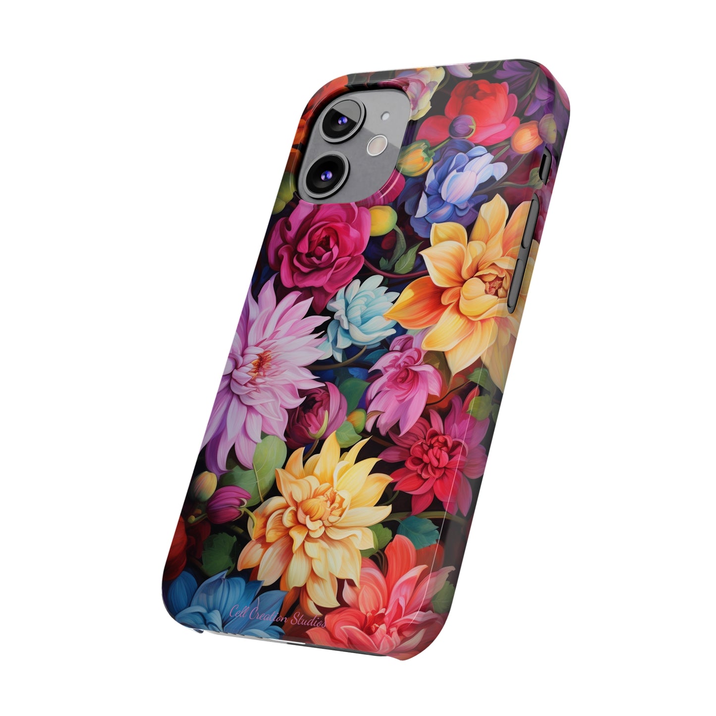 Introducing the "Blossom Beauty" Cell Phone Case – Elevate Your Style with Floral Charm -Slim Phone Cases