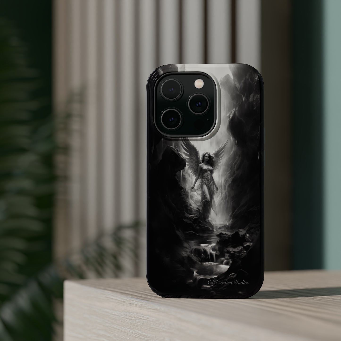 "Seraphic Streams" Angelic Ravine Phone Case -MagSafe Tough Cases