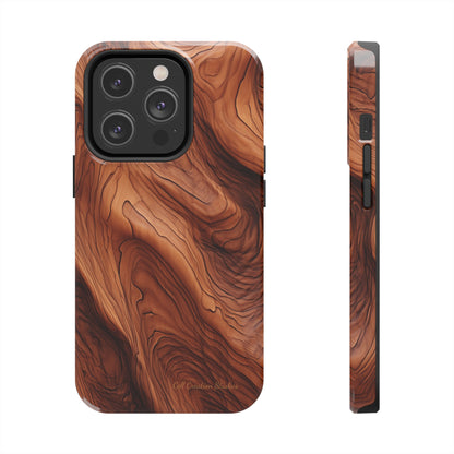 The "Eternal Woodgrain" Phone Case -Tough Phone Cases