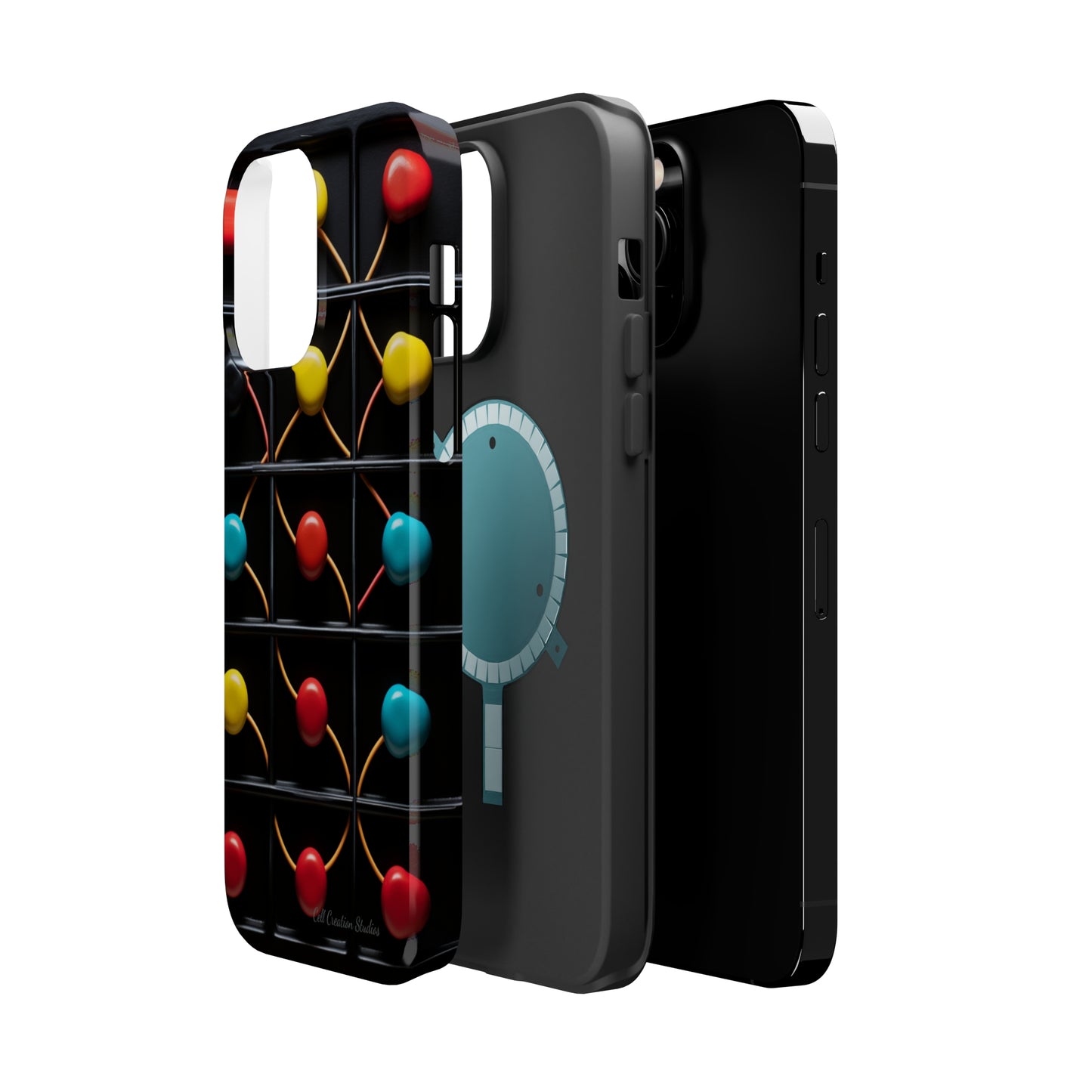 "Vibrant Spheres Fusion" -MagSafe Tough Phone Cases