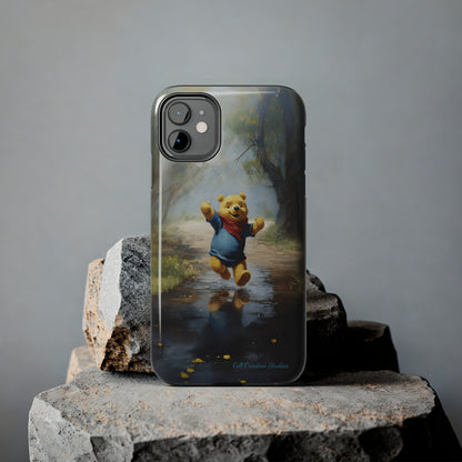 Introducing the "Winnie-The-Pooh Puddle Splash" Cell Phone Case – A Splash of Nostalgic Fun -Tough Phone Cases