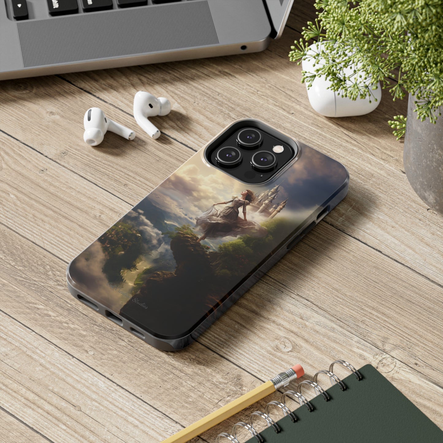 Introducing the "Enchanted Castle Discovery" Cell Phone Case – Uncover the Magic of The Castle On The Hilltop-Tough Phone Cases