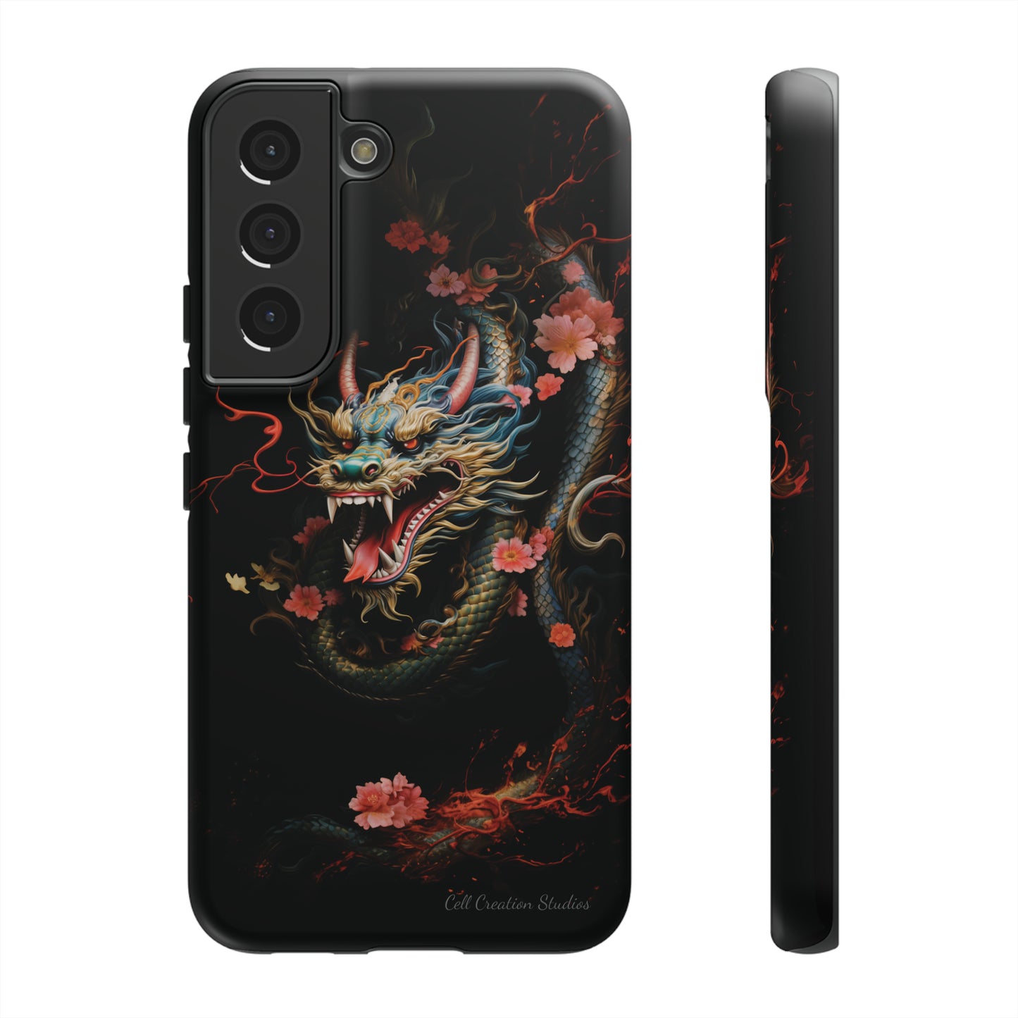 Introducing the "Mystical Japanese Dragon" Cell Phone Case – Unleash the Dragon's Power -Tough Cases