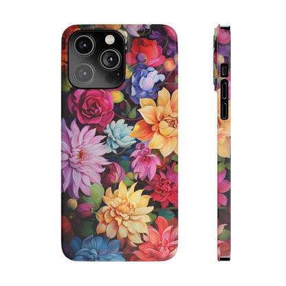 Introducing the "Blossom Beauty" Cell Phone Case – Elevate Your Style with Floral Charm -Slim Phone Cases