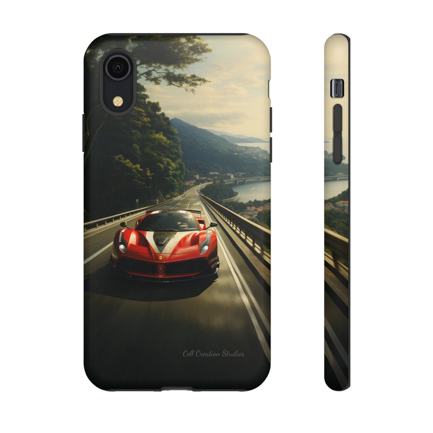 "Tropical Thrill Ferrari Edition" -Tough iPhone Cases