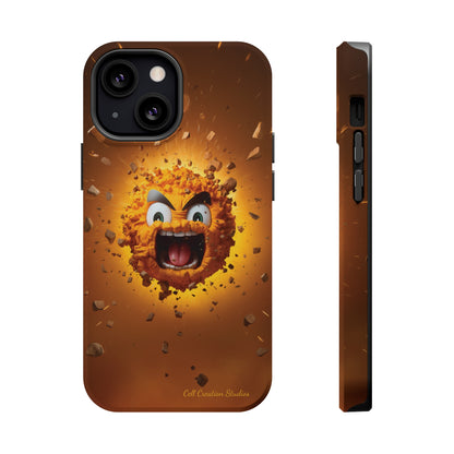 Introducing the "Emoji Explosion" Cell Phone Case – Express Yourself with a Bang -MagSafe Tough Cases