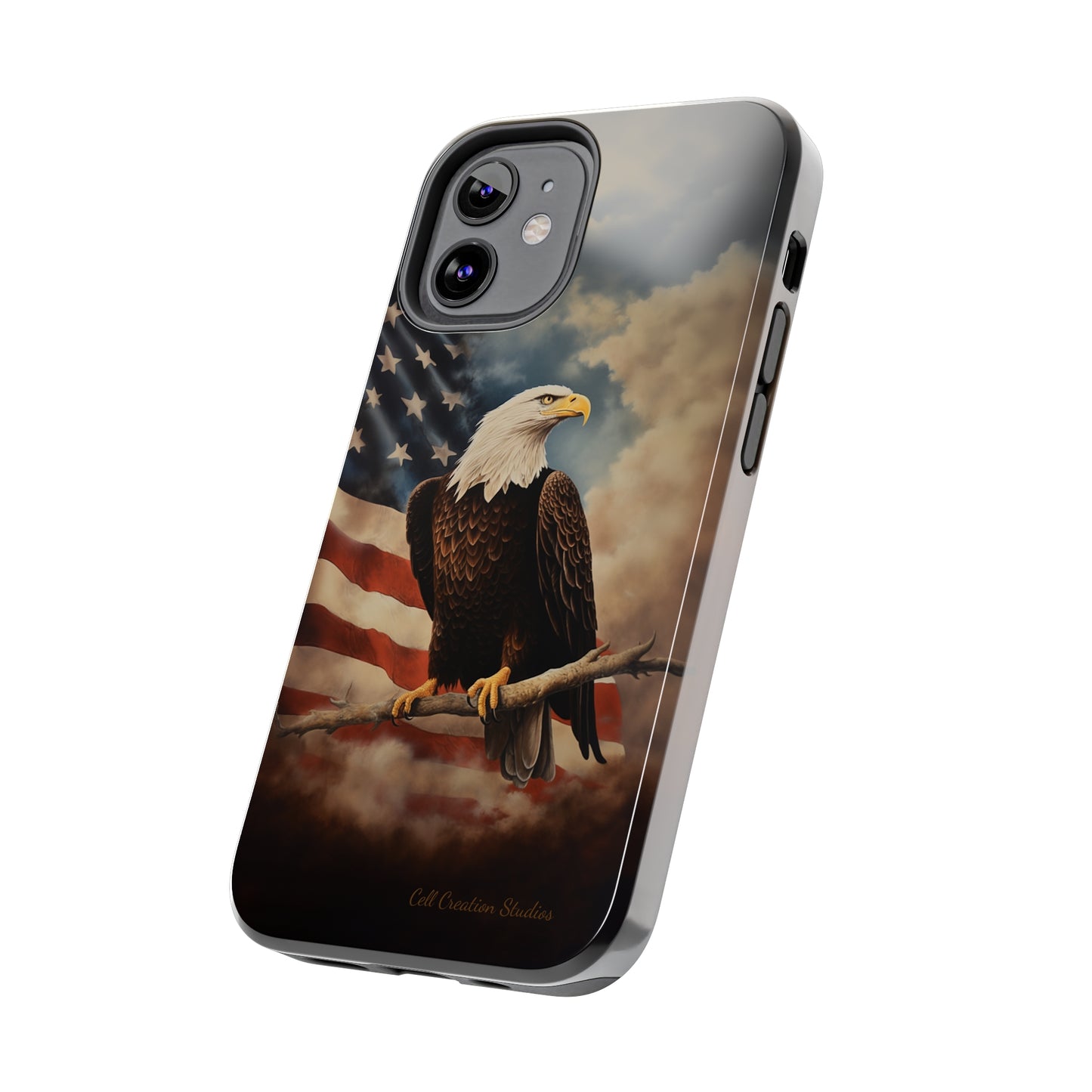 Introducing the "Eagle's Majesty" Cell Phone Case – Soar with American Pride -Tough Phone Cases