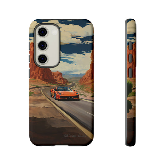 "Desert Racer Ferrari Edition" -Tough Samsung Phone Cases