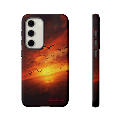 Introducing the "Sunset Soar" Cell Phone Case – Embrace Freedom and Beauty -Tough Cases