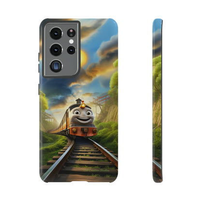 The "Smiling Express Train" Phone Case -Tough Cases