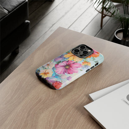 Introducing the "Botanical Bloom" Cell Phone Case – Blossom in Elegance -Tough Cases