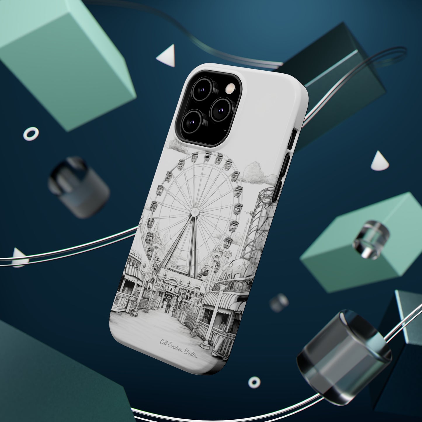 "Ferris Wheel Dreams" Cell Phone Case -MagSafe Tough Cases