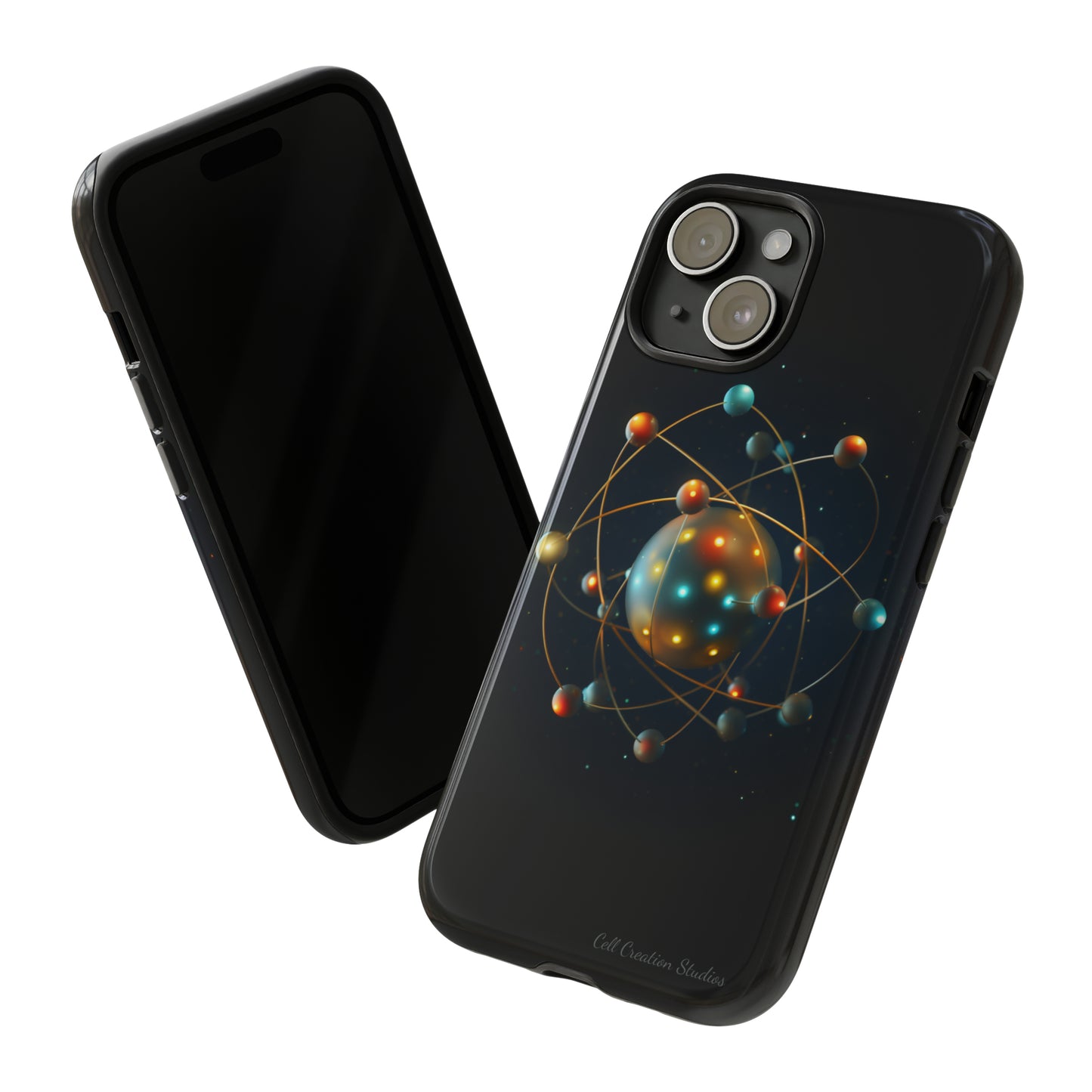 The "Atomic Elegance" Phone Case -Tough Cases