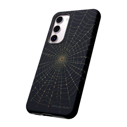 "Silken Noir Guardian" -Tough Samsung Phone Cases