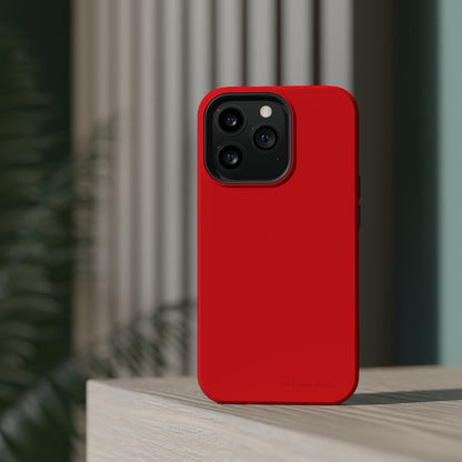 "Ruby Red Guardian" -MagSafe Tough iPhone Cases