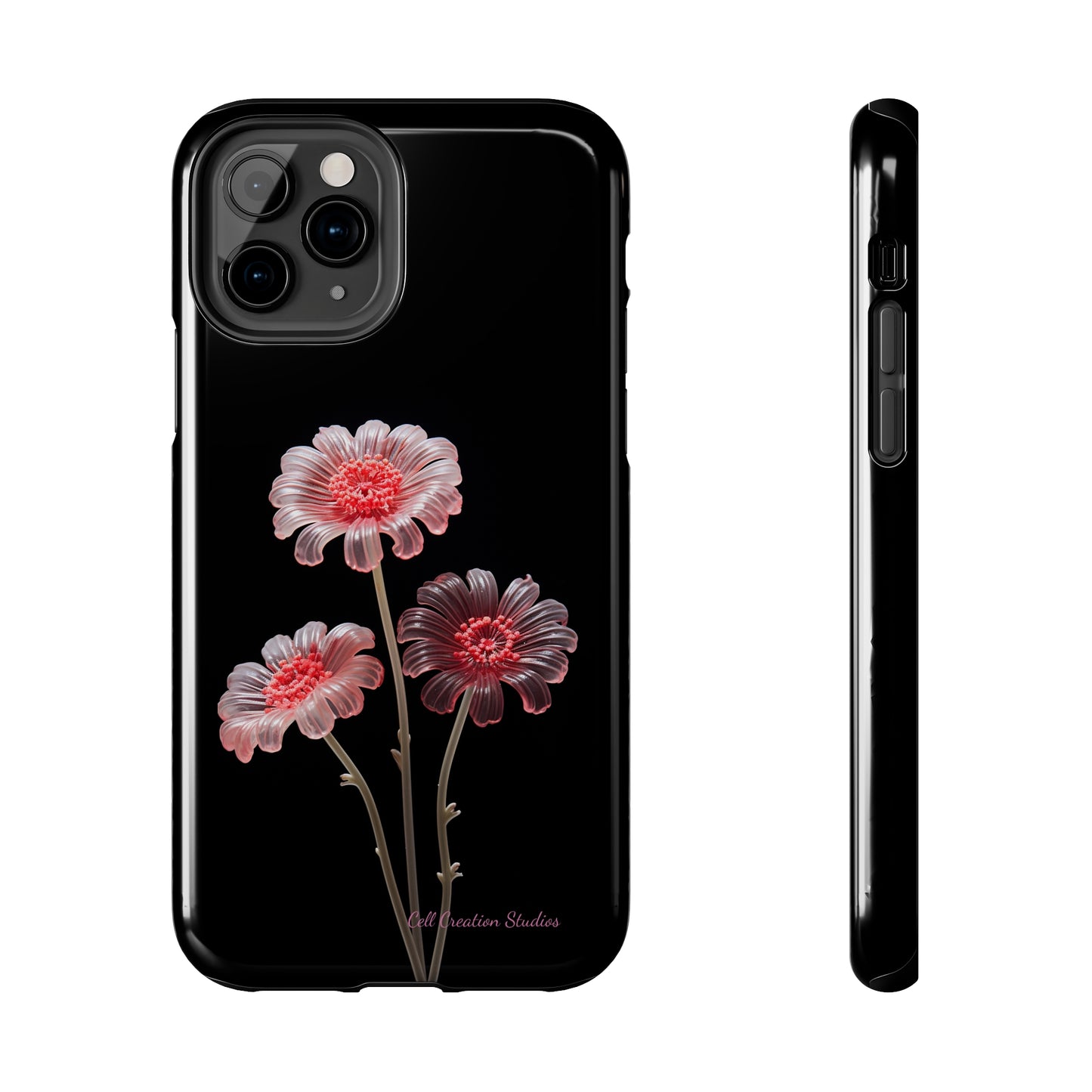 The "Desert Rose Glass Blossom" Phone Case -Tough Phone Cases